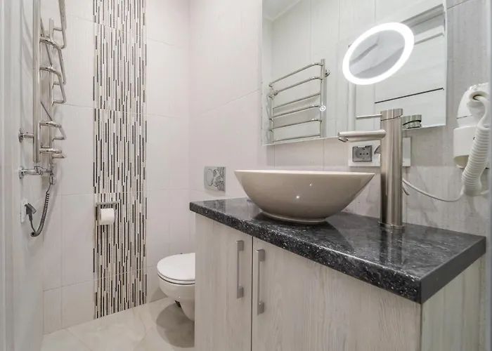 Luxury Flat In Downtown 2 Apartament Lwów